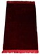 Plain Prayer Mat Maroon Red 70 x 110centimeter