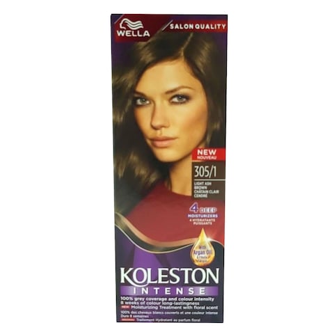 Wella Koleston Intense Hair Color 305/1 Light Ash Brown