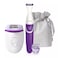 Philips Satinelle Essential Corded Compact Epilator Plus Bikini Trimmer, BRP505/00