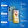 Samsung Galaxy M14 Dual SIM 6GB RAM 128GB 5G Smoky Teal (12GB RAM With RAM Plus, Android 13, Without Charger) - International Version