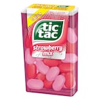 Buy Tic Tac Strawberry Mix Mint 18g in UAE