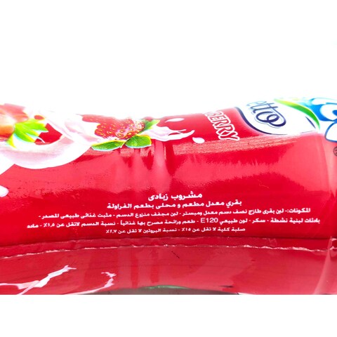 لاكتيل دويتو مشروب زبادي بالفراولة - 410 مل