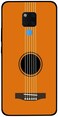 Theodor - Protective Case For Huawei Mate 20 Orange Guitar Silicone Cover