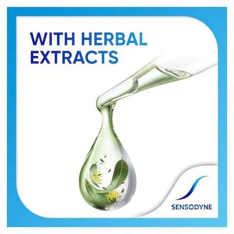 Sensodyne Herbal Toothpaste with Eucalyptus and Fennel - 75 ml