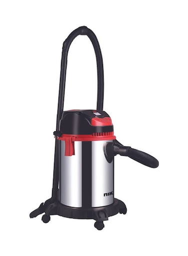 مكنسة كهربائية ثنائية الاستخدام الرطب والجاف بقوة 1400 واط، 30 لتر، أسطوانة من الستانلس ستيل 30 لتر 1400 واط NVC33WD متعدد الألوان