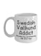 muGGyz Police Word Art Printed Coffee Mug White/Black/Blue 8x9.5x8centimeter