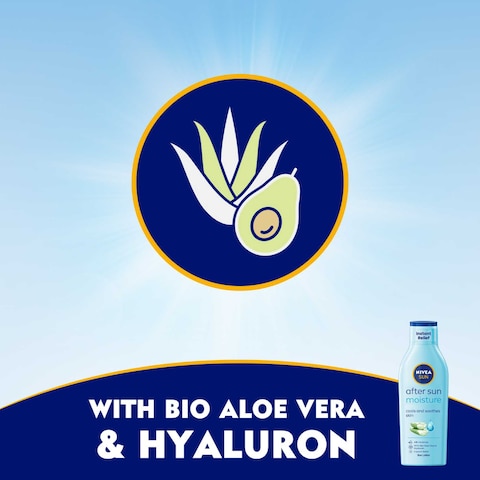 NIVEA SUN After Sun Lotion Instant Relief Aloe Vera &amp; Avocado Oil 200ml