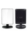 LED Light Portable Makeup Mirror Black