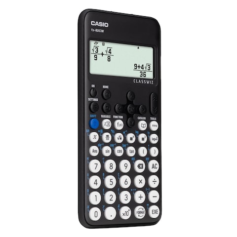 Casio FX-82CW Classwiz Standard Scientific Calculators Black