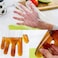 lavish Plastic Gloves Disposable Clear Food Service Plastic Gloves 200 Pcs/ 100 Pair Clear