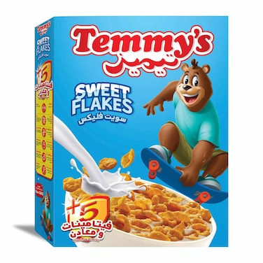 Temmy&#39;s Sweet Flakes Cereal box - 250 grams