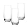 OCEAN IVORY HI BALL GLASS 370ML,CLEAR,B1301303, 3 PC SET