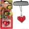 Generic Heart Shape Car Air Freshener For Hanging In Rear View Mirror