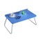 WT-Easycare Portable Laptop Table Blue 23x52x30cm