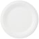 Hotpack Disposable Bio-Degradable Paper Pulp Food Plate White 7 inches, 10 Pieces