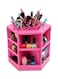 Generic Spinning Cosmetic Storage Display Box Pink
