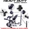 Marshal Fitness Bench Press Exercise Weight Bench with Pull Up Bar-Mf-600DA (Weight and Bar Not Included)