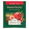 شاي احمد - شاي أسود بنكهة الفراولة – 20 كيس شاي تغليف فردي