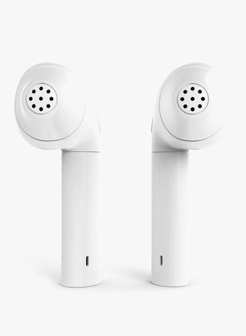 Generic Wireless Bluetooth In Ear Earphones With Charging Dock White