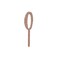 Rose Gold Acrylic '0' Cake Topper