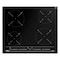 Teka IZC 64010 BK MSS 60cm Induction Hob with Direct Functions MultiSlider and 4 zones