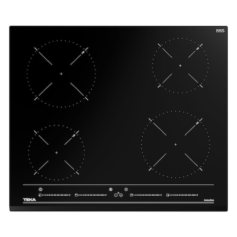 Teka IZC 64010 BK MSS 60cm Induction Hob with Direct Functions MultiSlider and 4 zones