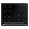 Teka IZC 64010 BK MSS 60cm Induction Hob with Direct Functions MultiSlider and 4 zones