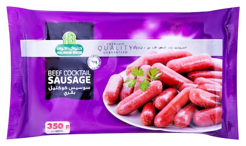 سوسيس كوكتيل بقري حلواني - 350 جم
