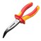 Tolsen,Insulated bent nose pliers (PREMIUM LINE),V16028,200mm, 8"