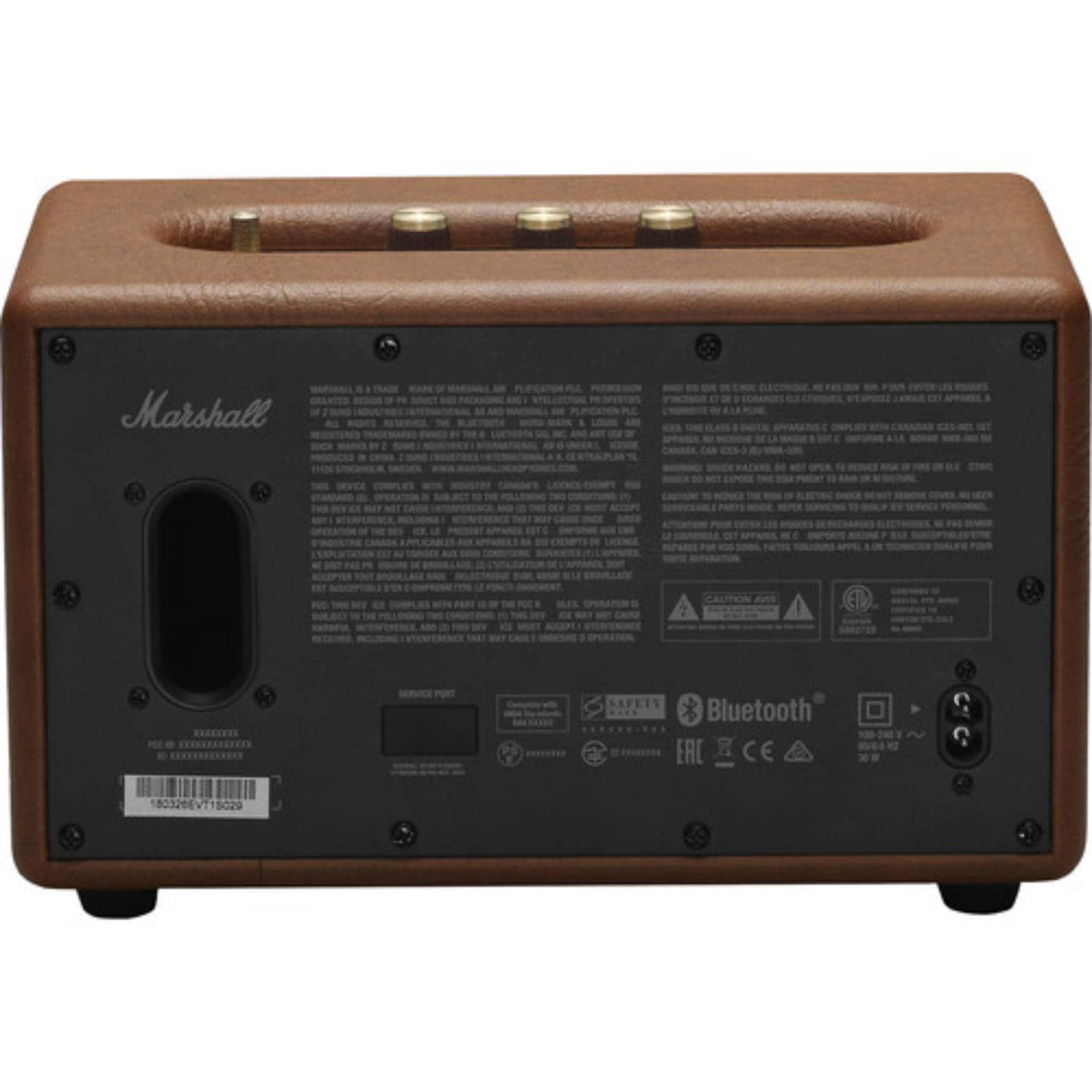 Buy Marshall Acton II Bluetooth Speaker Brown Online