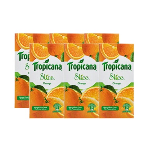 Tropicana Orange Juice 180ML X6