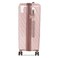 دكني فانتيج حقيبة سفر بأربع عجلات وهيكل صلب بطول 55.50 سم باللون الوردي الداكن