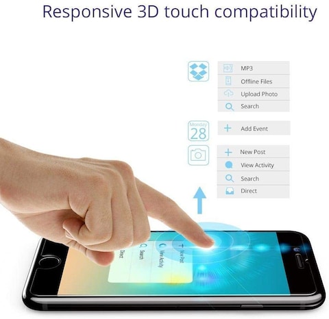 Generic iPhone 7 Plus Screen Protector Glass, Tronsmart Tempered Glass Screen Protector For Apple iPhone 7 Plus