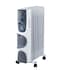 Gratus 9 Fins Oil Heater 2400W - With 3 Settings, Turbo Fan, Thermostat Control, Tip-Over Protection, Pressure Tested, 1-Year Warranty White, Model- GHT924ATB