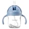 Mininor Straw Bottle 220ml Blue