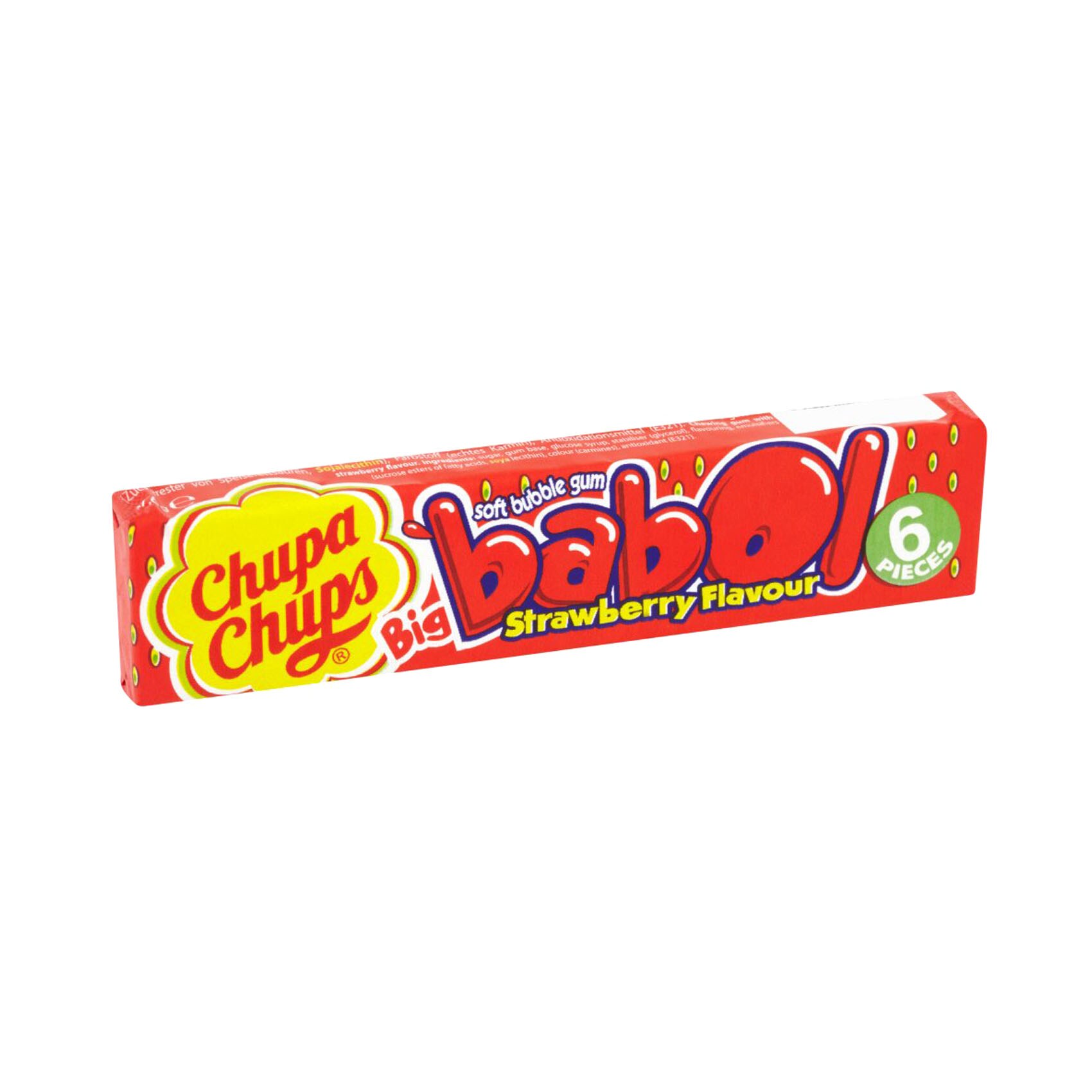 Chupa Chups Big Babol Strawberry 28 Gram 6 Pieces product thumbnail 3