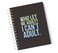 Loud Universe Hardcover Notebook Who Let Me Adult Quote Spiral Notebook with High Quality Bright White Paper A5 Size