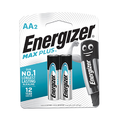 Energizer Battery Maxplus Alkaline AA Pack Of 2