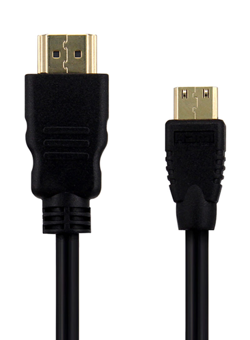 Generic HDMI To Mini HDMI Cable 1.5Meter, Black