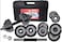 Sky Land Unisex Adult Chrome Dumbbell Set Em-9227-30 - Chrome, L 50 X W 30 X 17 Cm