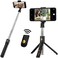 The Mohrim K07 Stainless Wireless Mini Selfie Stick Remote Control Portable Tripod