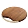 BILLI Acacia wood circular round cutting board, modern and exquisite design, for any kitchen