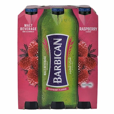 Barbican Malt Beverage Rasberry 330ML X6