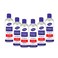 Cosmo Isopropyl Alcohol, 70% Solution Liquid - 480ml, Pack Of 6