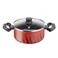 Tempo Flame Stewpot 22 CM With Glass Lid