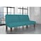 In House Maria 2 In 1 Sofabed Velvet Upholstered - Dark Turquoise