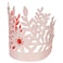 Pink Glitter Crown