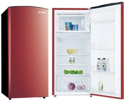 Aftron 156L Net Capacity Single Door Refrigerator, Red, AFR221RO