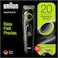 Braun BT3221 Beard Trimmer for Men Cordless &amp; Rechargeable Hair Clipper, Volt Green
