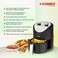 STARGOLD Air Fryer 3.5 Liter Oil Free 1200W Rapid Air Technology Hot Air Circulation Temperature Control Timer Function Air Fryer